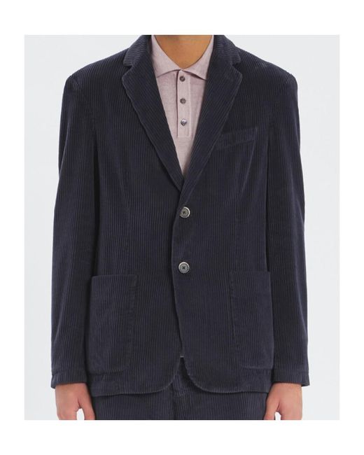 Barena Blue Borgo Jacket for men