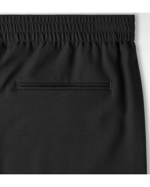 Dior Black Tailored Track Pants for men