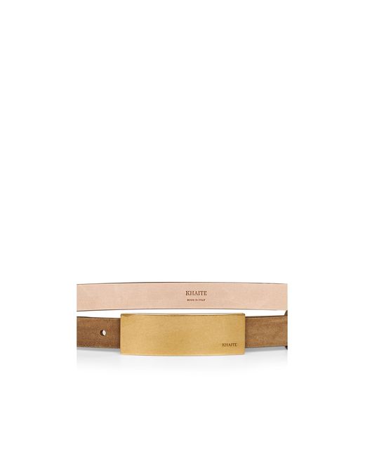 Khaite White Adjustable Belt