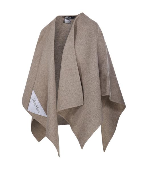 Max Mara Brown Serra Cape