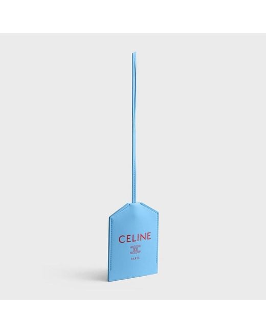 Céline Blue Logo Pendant for men