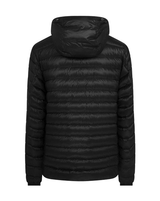 C P Company Black D.D. Shell Goggle Down Jacket for men