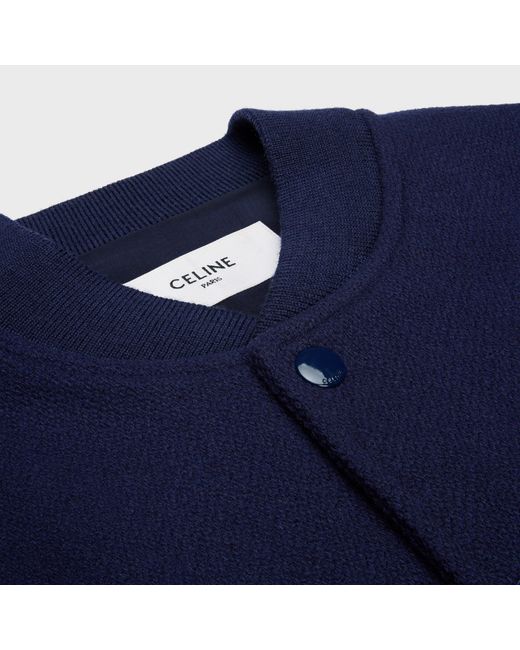 Céline Blue Teddy Jacket for men