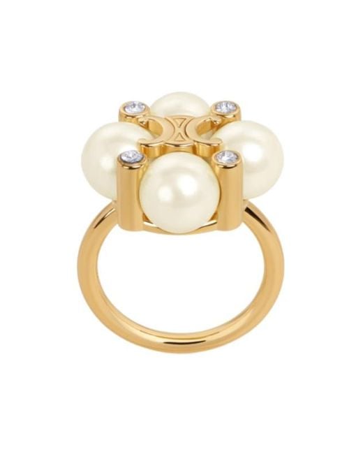 Céline Metallic Les Perles Ring