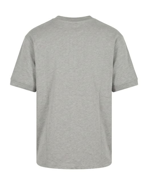 Off-White c/o Virgil Abloh Gray Printed T-Shirt for men