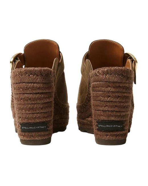 Stella McCartney Brown Gaia Clogs