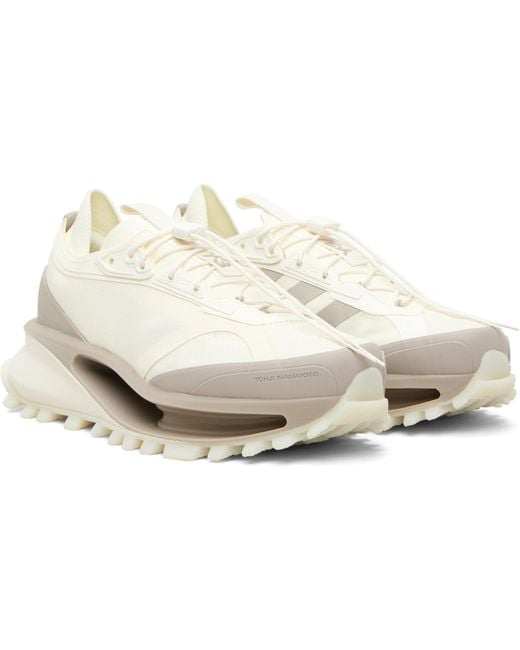 Y-3 White X Yohji Yamamoto S-Gendo Trail Sneakers for men