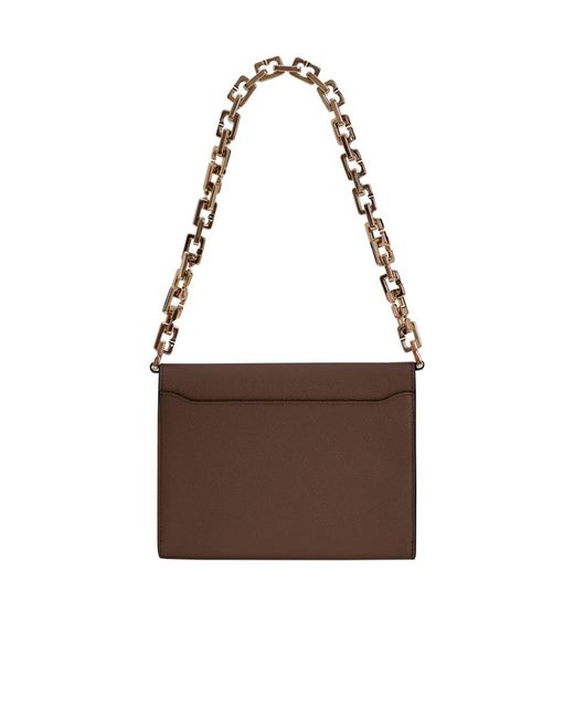Boyy Brown Chain Shoulder Bag