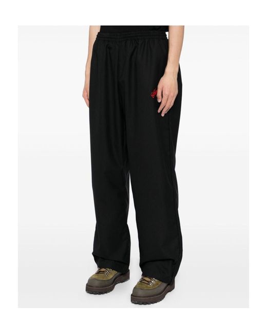 Willy Chavarria Black Ruff Rider Pants for men