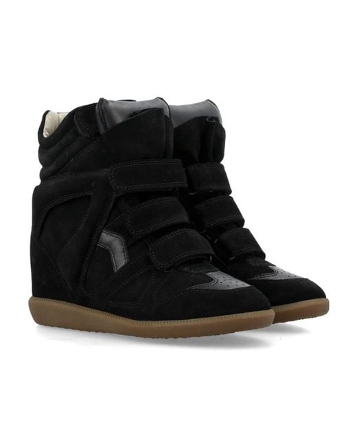 Isabel Marant Black Bekett Sneakers