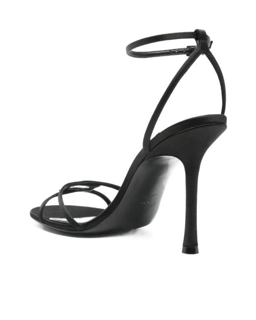 Jimmy Choo Metallic Leo Slingback-Strap Sandals