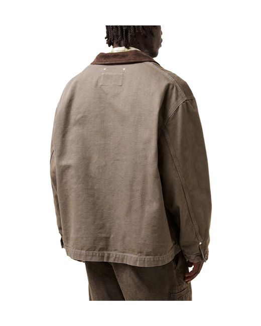 KENZO Brown Workwear Jacket for men