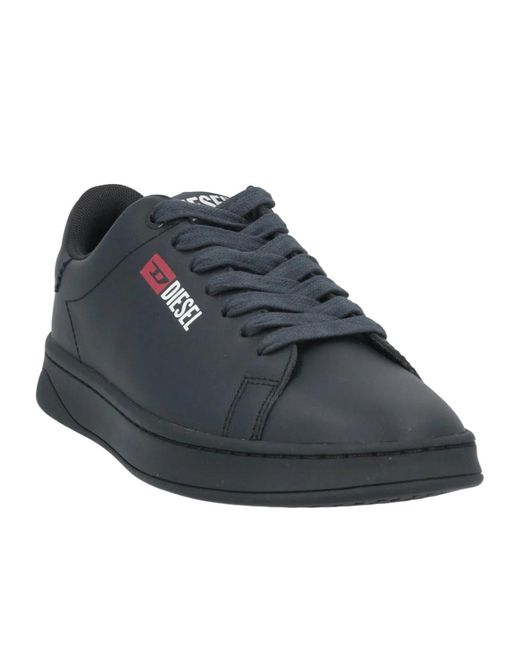 DIESEL Blue Simple Low-Top Sneakers