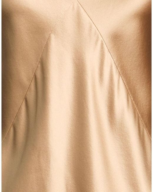 Max Mara Natural Solid Satin Cami Top
