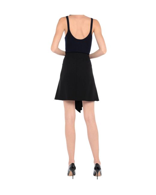 Chloé Black Asymmetrical Skirt