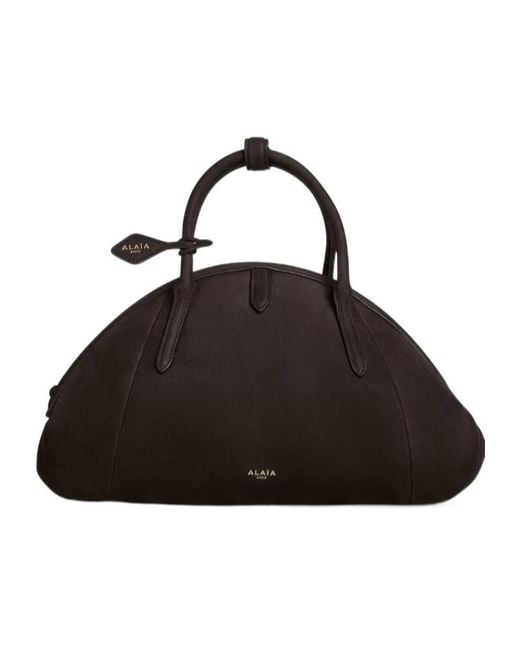 Alaïa Black Purse Top Handle Bag