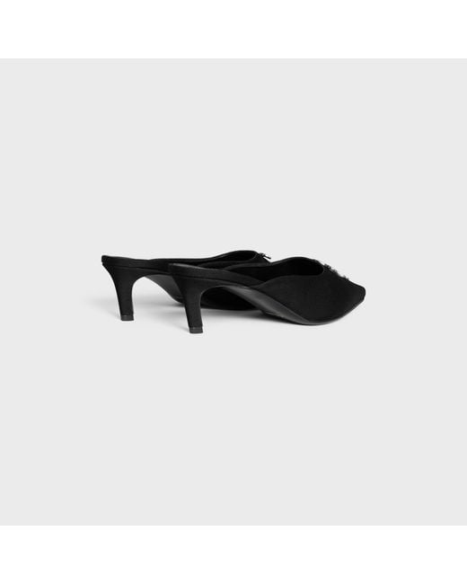 Céline Black Alma Triomphe Mule