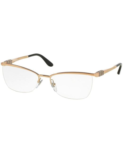 BVLGARI White Logo Flat Mirror