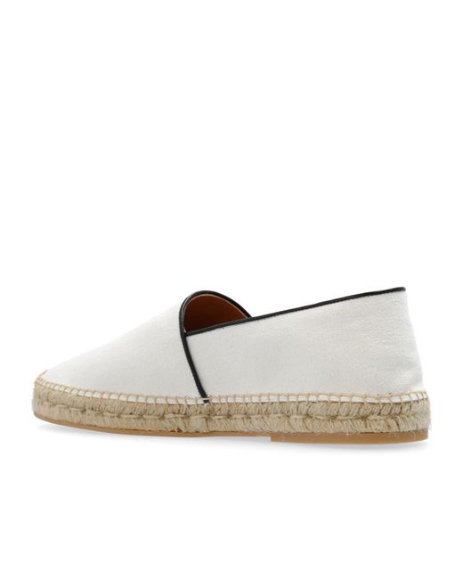 Off-White c/o Virgil Abloh White Anglette Arrow-Embroidered Slip-On Espadrilles for men