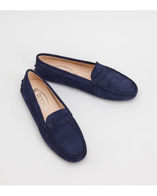 Tod's Blue Logo Love Shoes