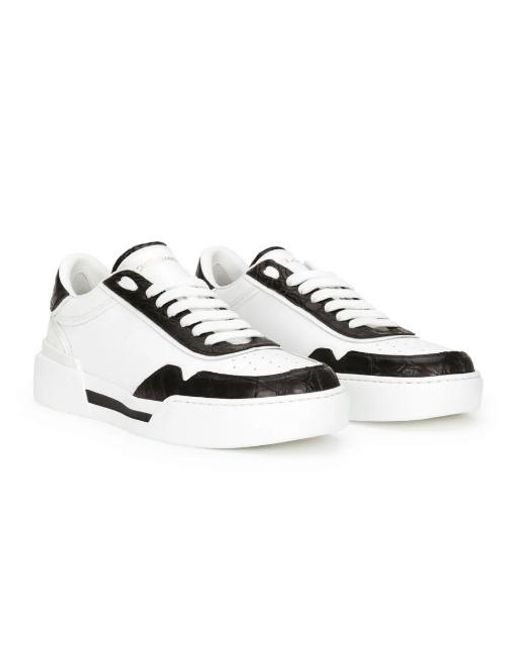 Dolce & Gabbana Black New Roma Sneakers for men