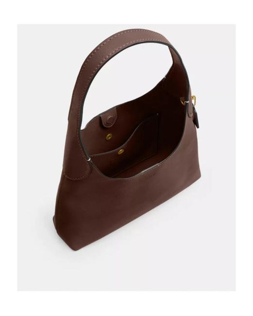 COACH Purple Brooklyn Shoulder Bag