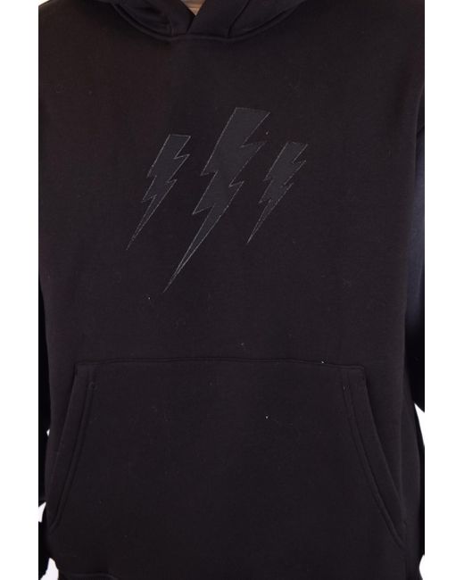 Neil Barrett Blue Long-Sleeved Sweater for men
