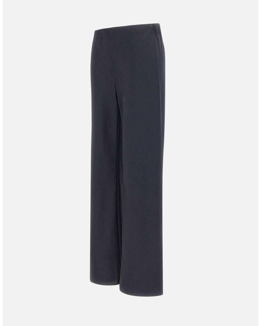 Vince Blue Colette Wide-Leg Pants