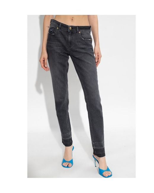 Versace Jeans Blue Couture Denim Skinny Jeans