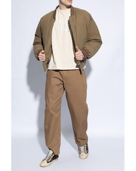 Golden Goose Deluxe Brand Brown V-Star 2 Leopard-Printed Sneakers for men