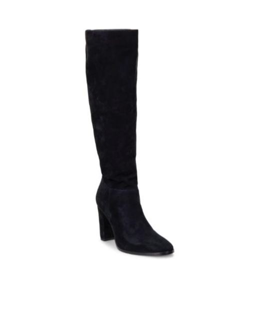 Ralph Lauren Black Lauren Artizan Knee-High Boots