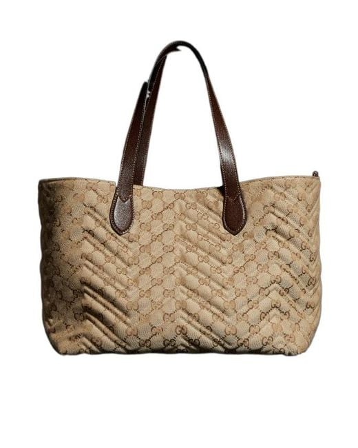 Gucci Multicolor Gg Marmont Medium Tote Bag