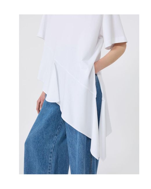 Sportmax White Short-Sleeved T-Shirt
