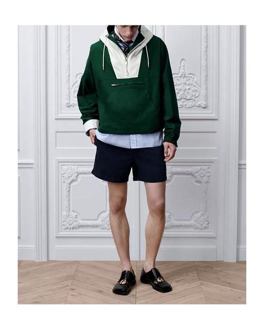 Dior Green Hooded Jacket for men