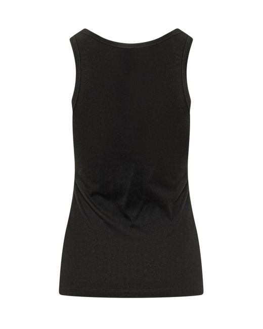Coperni Black C-Logo Tank Top
