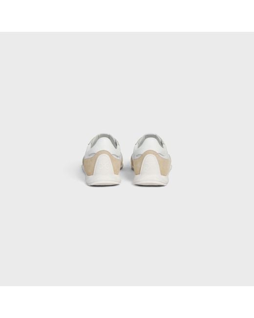 Céline White Racer Sneaker for men