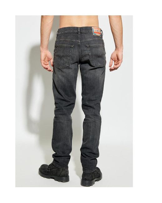 DIESEL Gray 2023 D Finitive Jeans for men