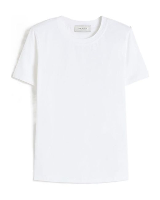 Sportmax White Short-Sleeved T-Shirt