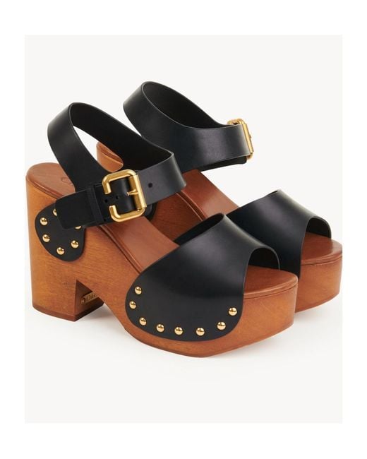 Chloé Multicolor Open-Toed High-Heeled Sandals