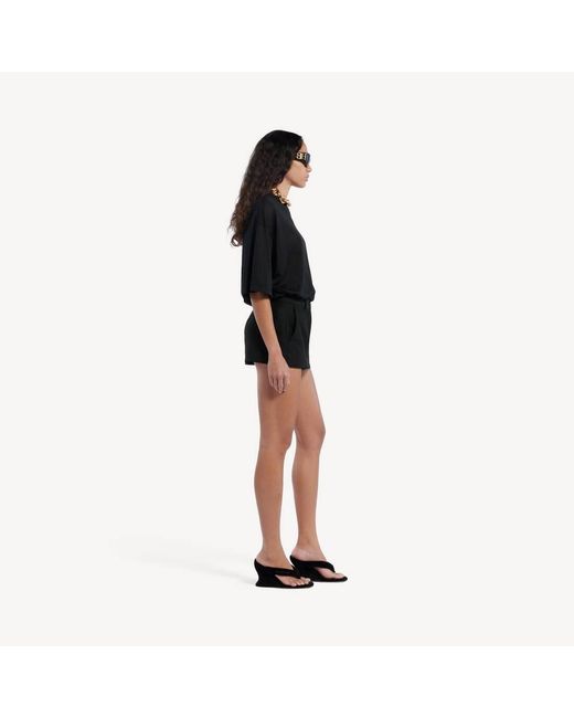 Balenciaga Black Mini Tailored Skort