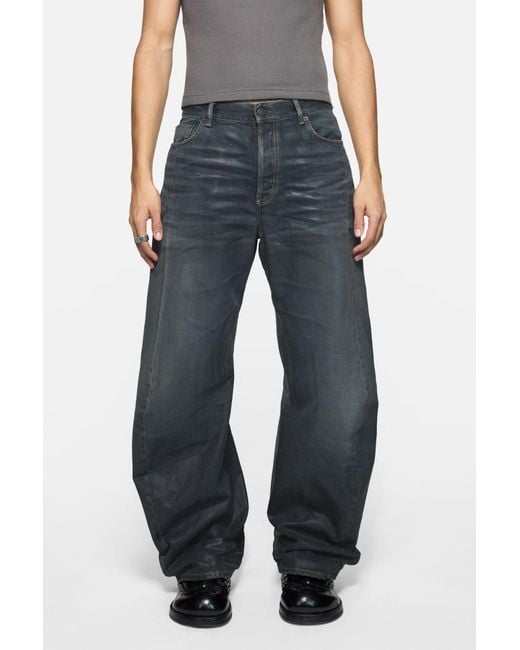 Acne Blue Jeans With Belt Loops for men