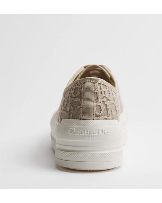 Dior Gray Walk'N' Platform Sneaker