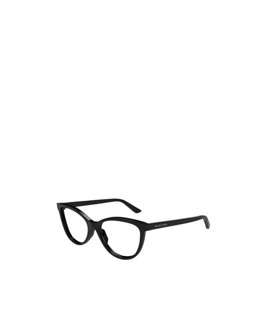 Bottega Veneta White Eyewear Oval Frame Glasses