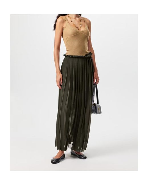 AMI Green Ami Skirts Ld52