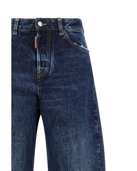 DSquared² Blue 'Loose Twst' Jeans