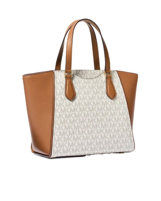 MICHAEL Michael Kors White Taryn Tote Bag