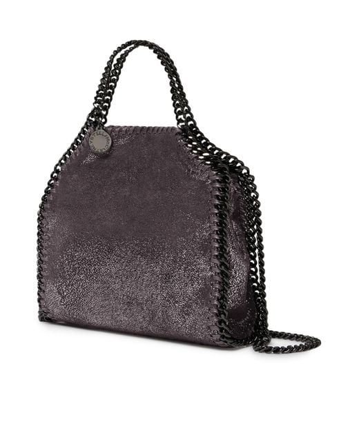 Stella McCartney Purple Falabella Tiny Tote Bag
