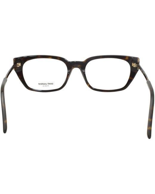 Saint Laurent White Logo Flat Mirror