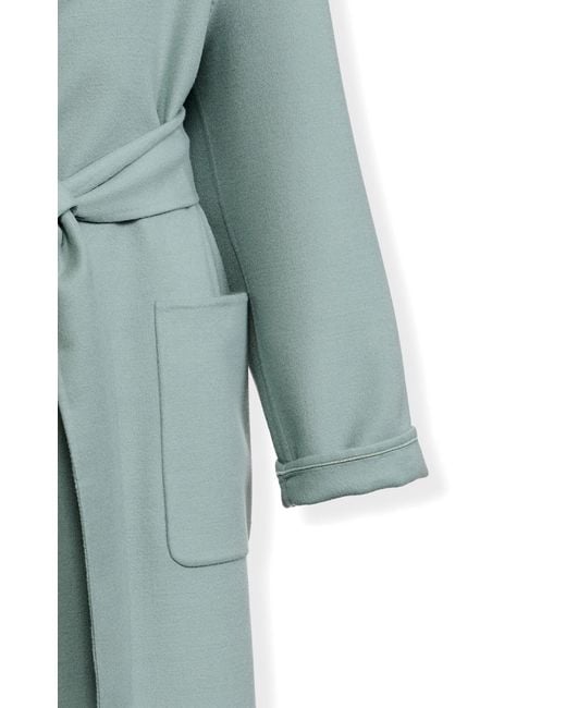 Fabiana Filippi Blue Belted Coat
