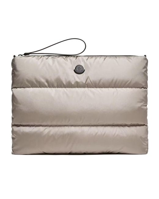 Moncler Gray Caradoc Laptop Case for men